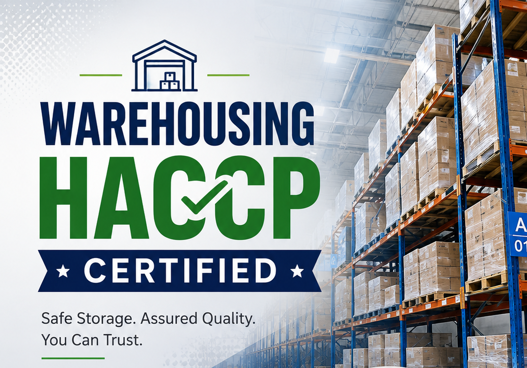 Premium HACCP Certified Warehousing