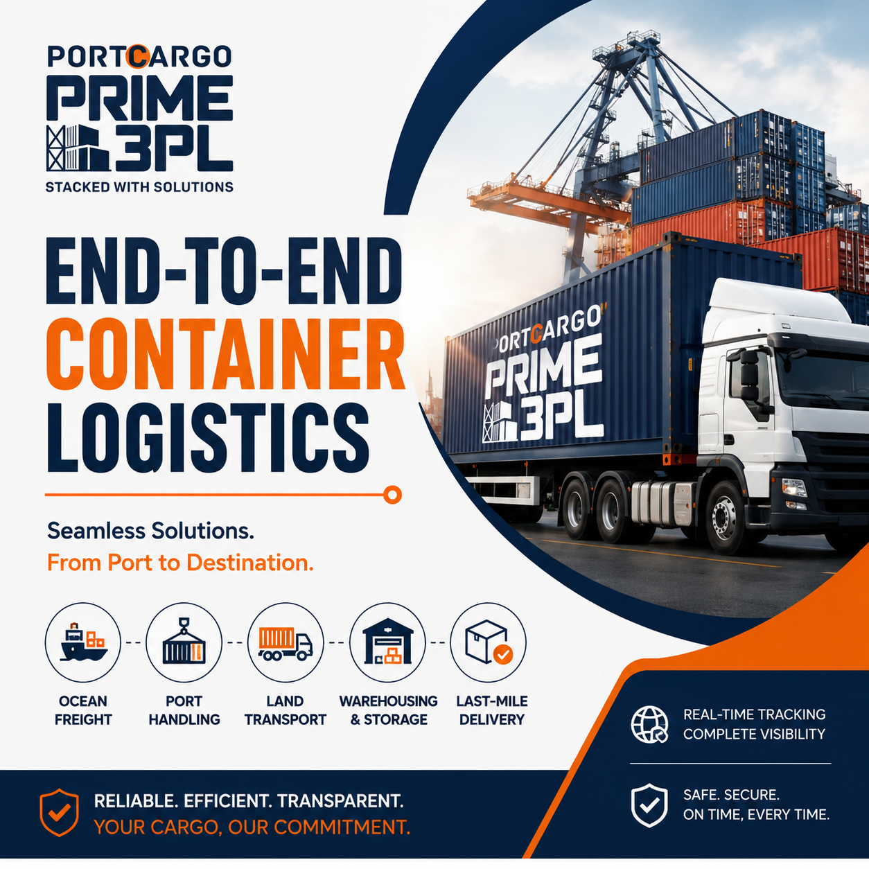 End-to-End Container Logistics